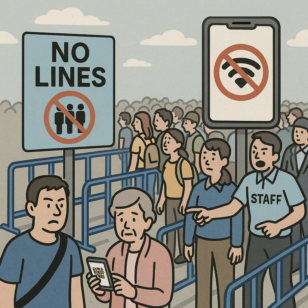Osaka Expo Promises No Lines, Delivers No Wifi Instead
